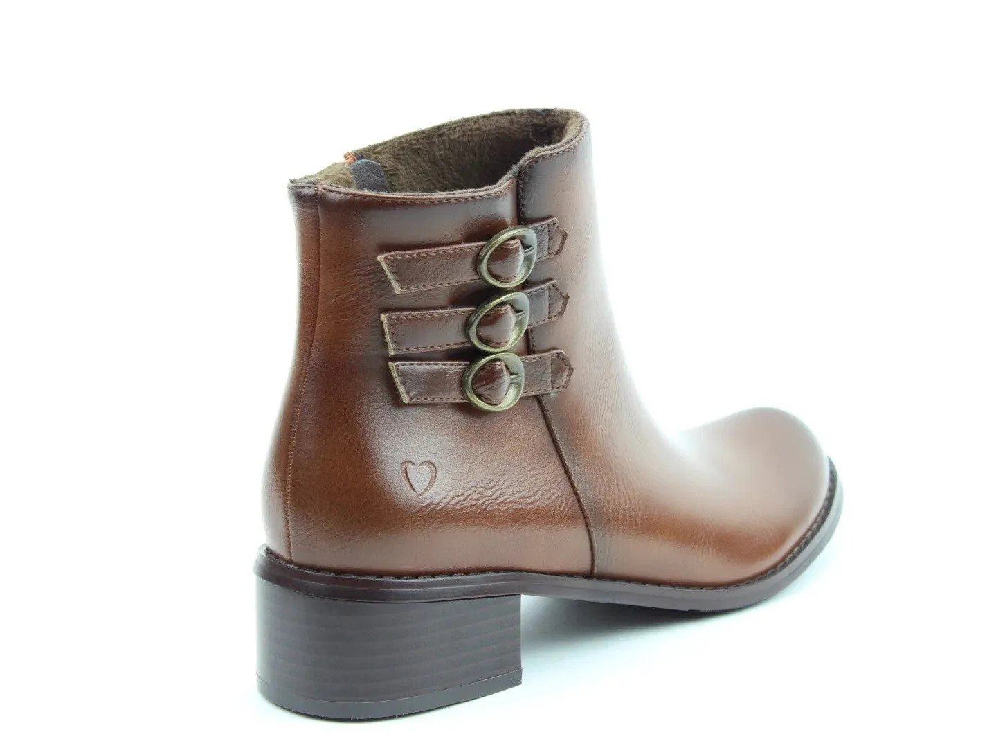 Heavenly Feet Vegan friendly Lauren Boot-BROWN