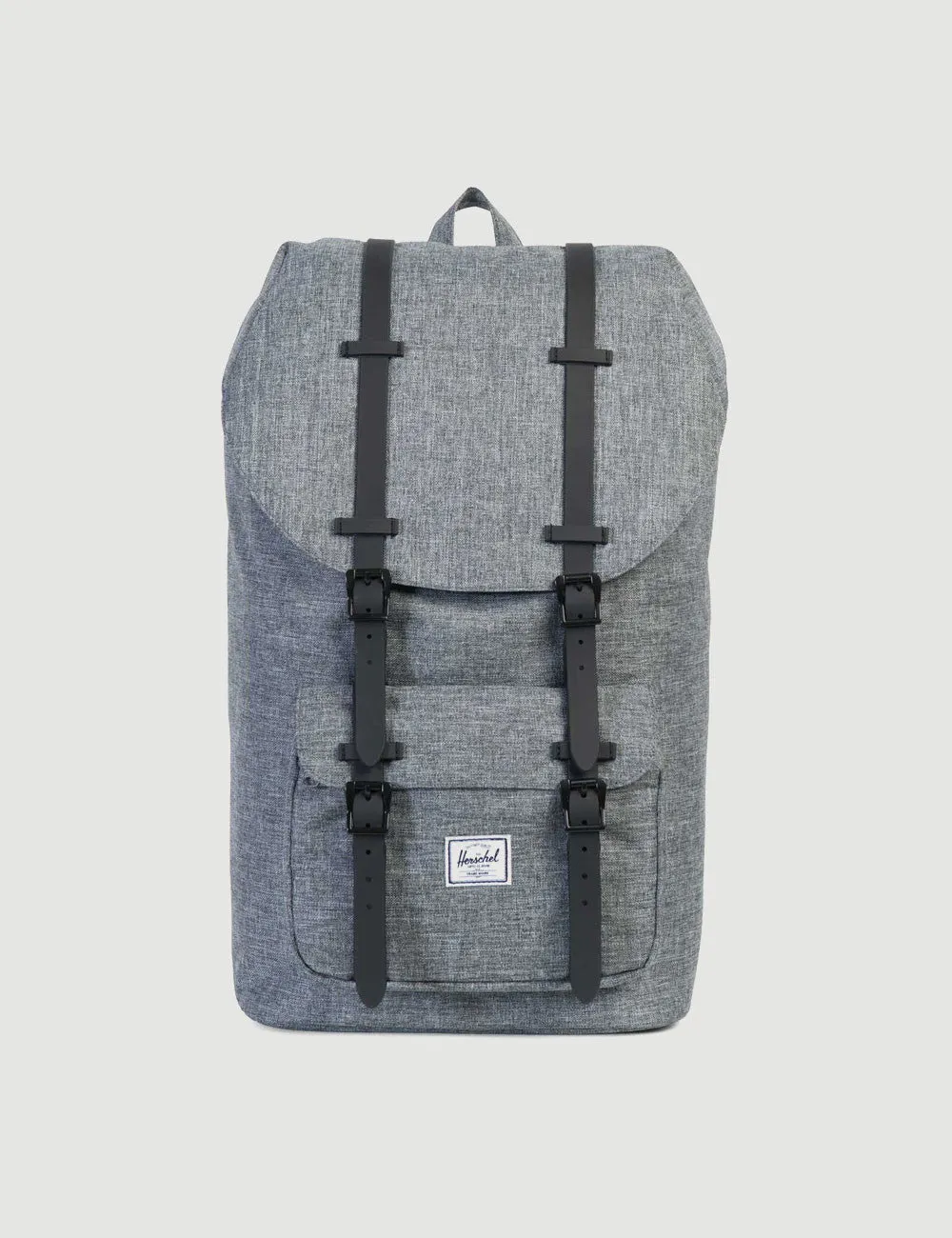 Herschel Little America Backpack - Raven Crosshatch/Black Rubber