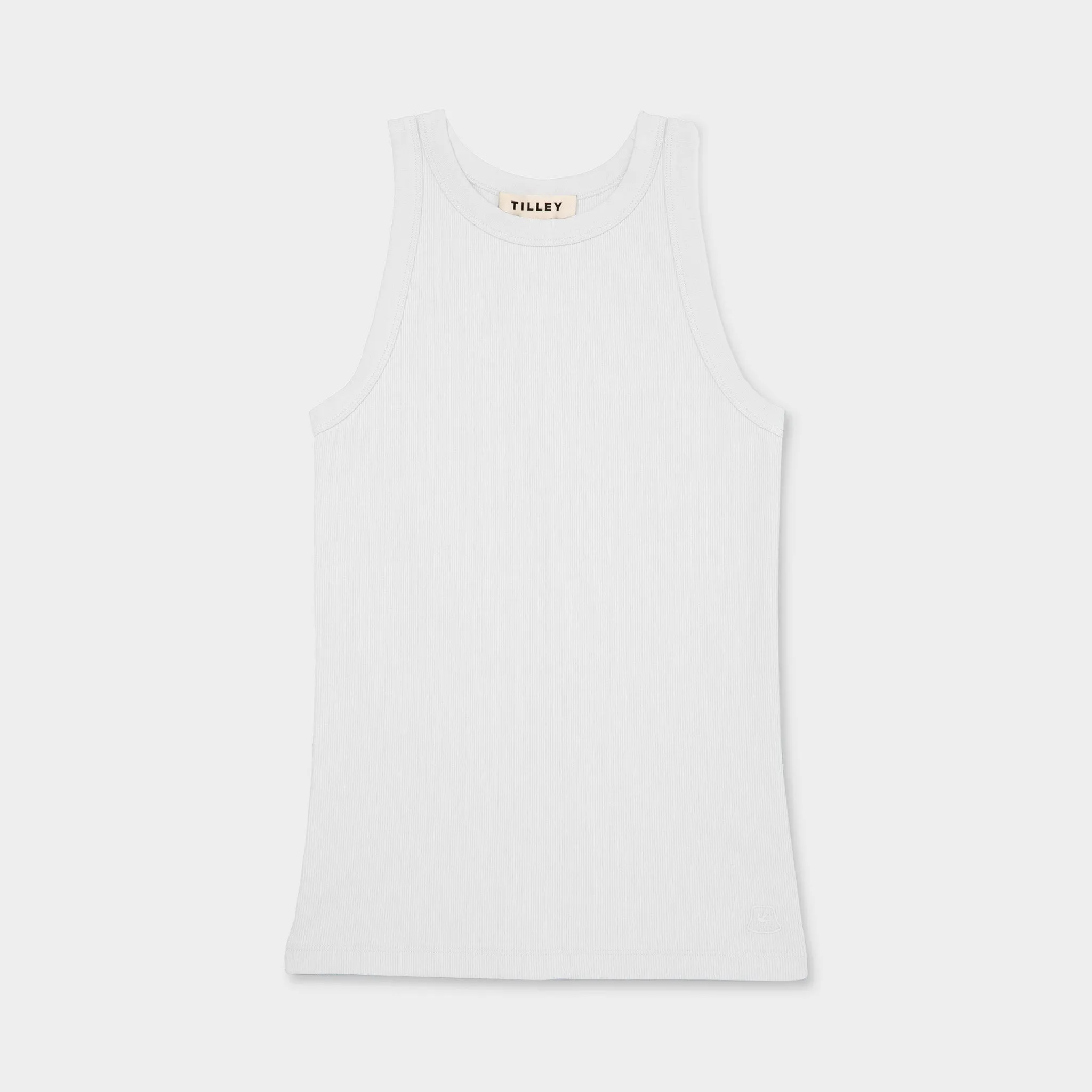 High Neck Rib Tank