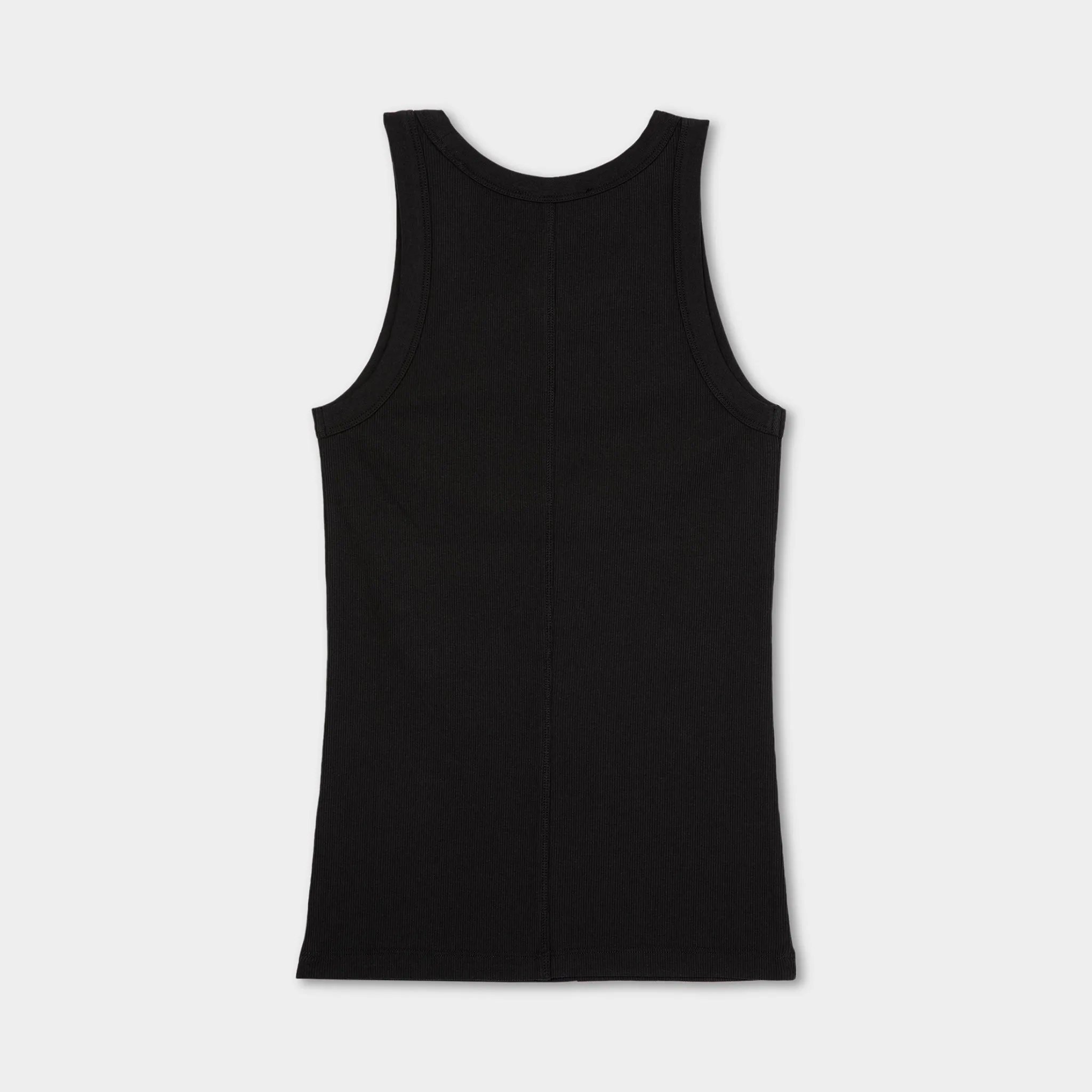 High Neck Rib Tank