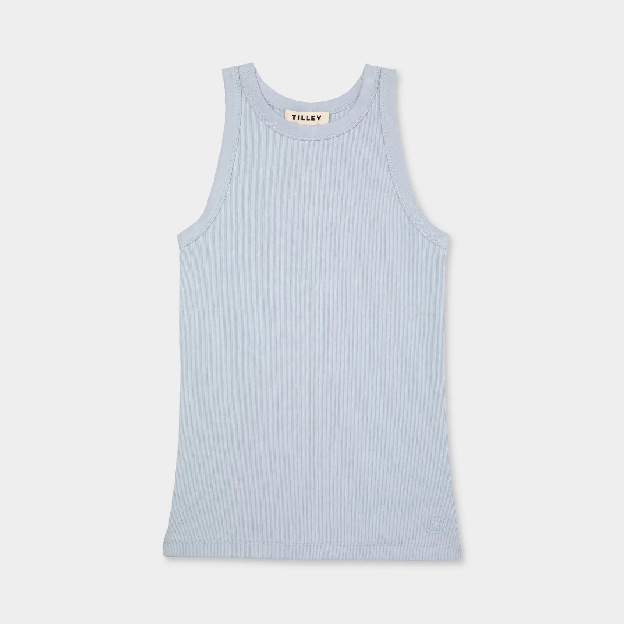 High Neck Rib Tank