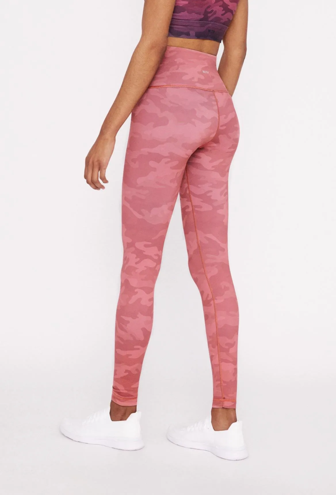 High-Waist Reversible Leggings Carmine Ray Tie Dye