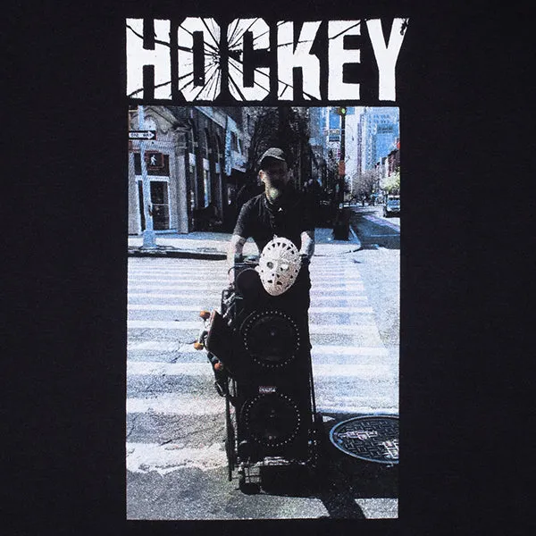 Hockey CrossWalk Tee Black