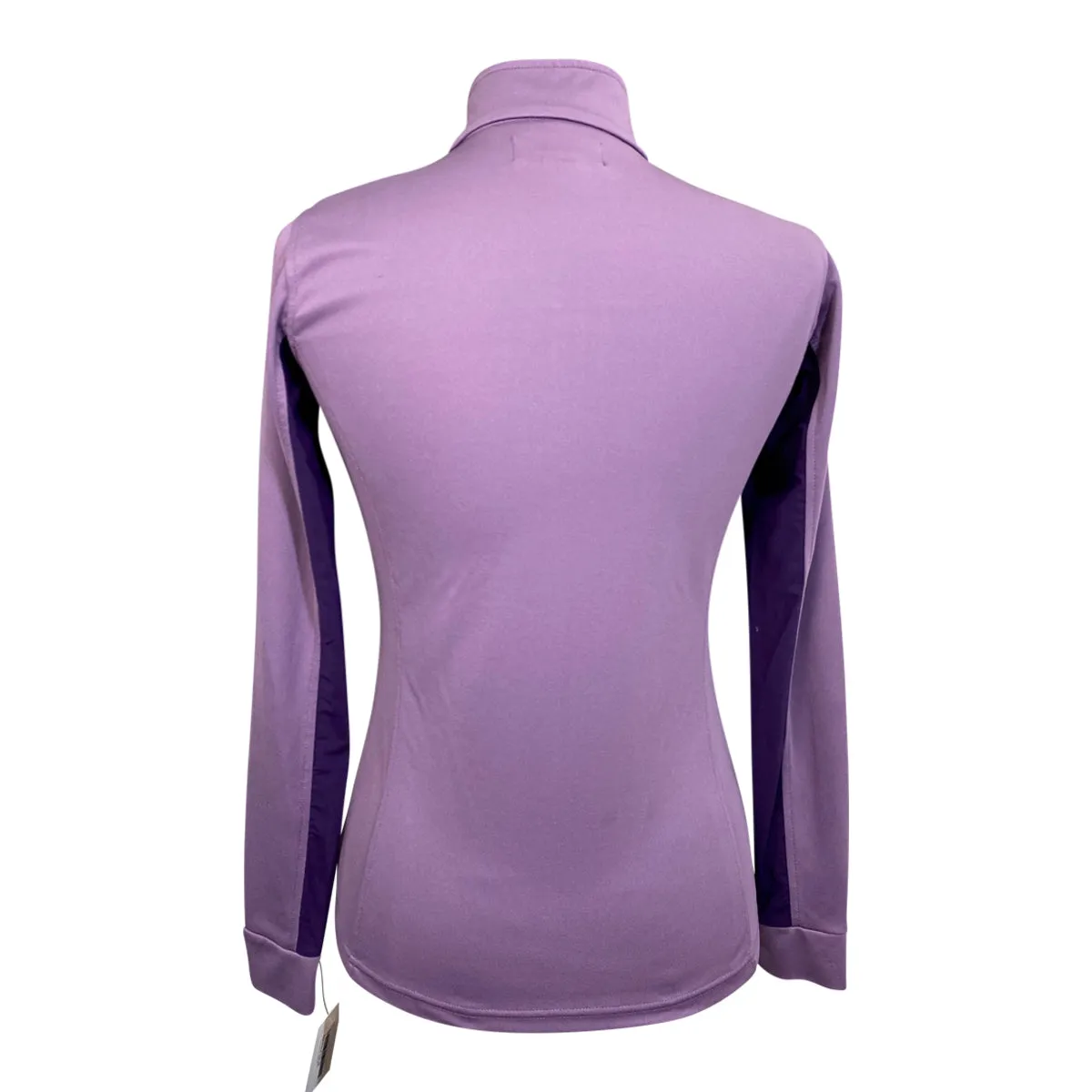 Horze 'Trista' Long Sleeve Technical Sun Shirt in Lavender - Women's Small