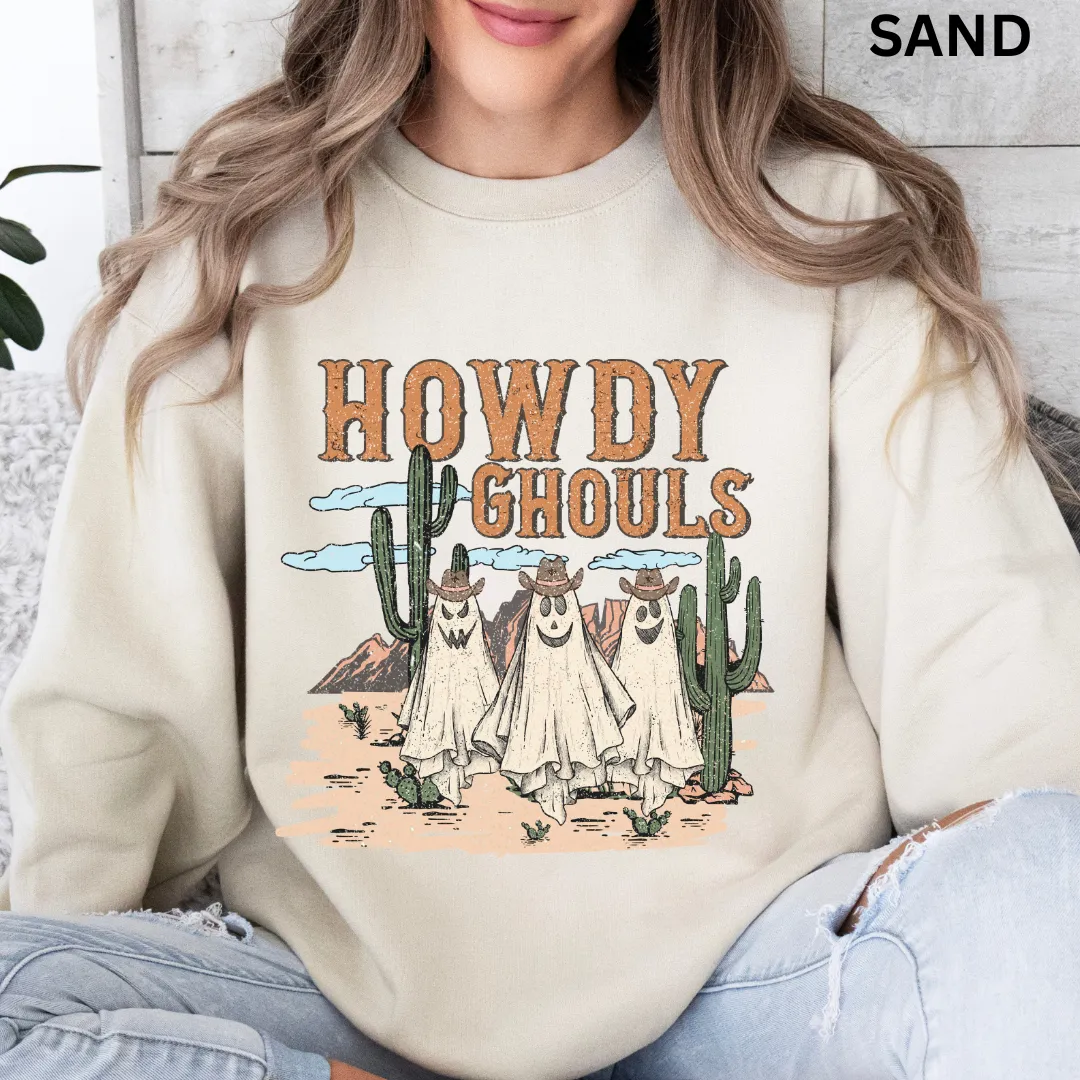 HOWDY GHOULS SWEATSHIRT