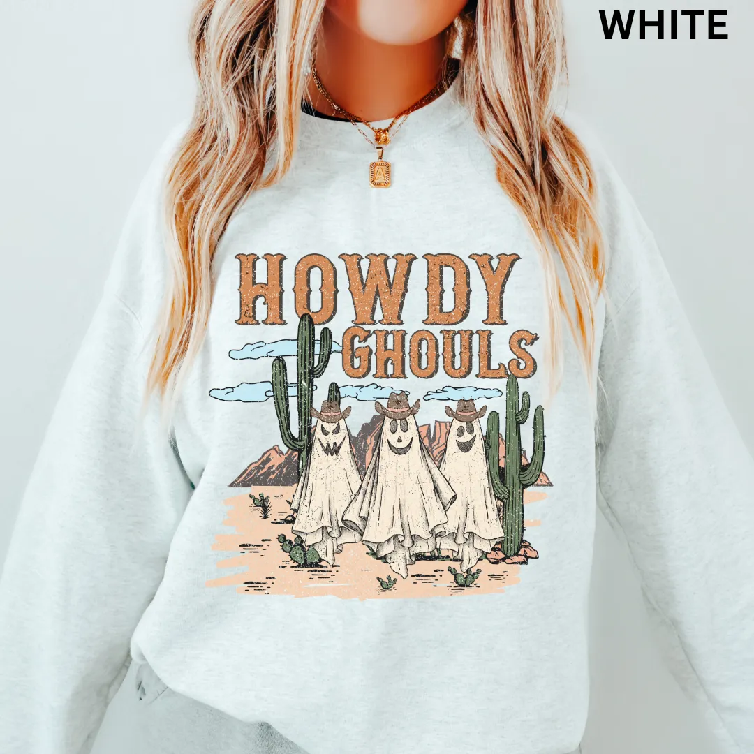 HOWDY GHOULS SWEATSHIRT