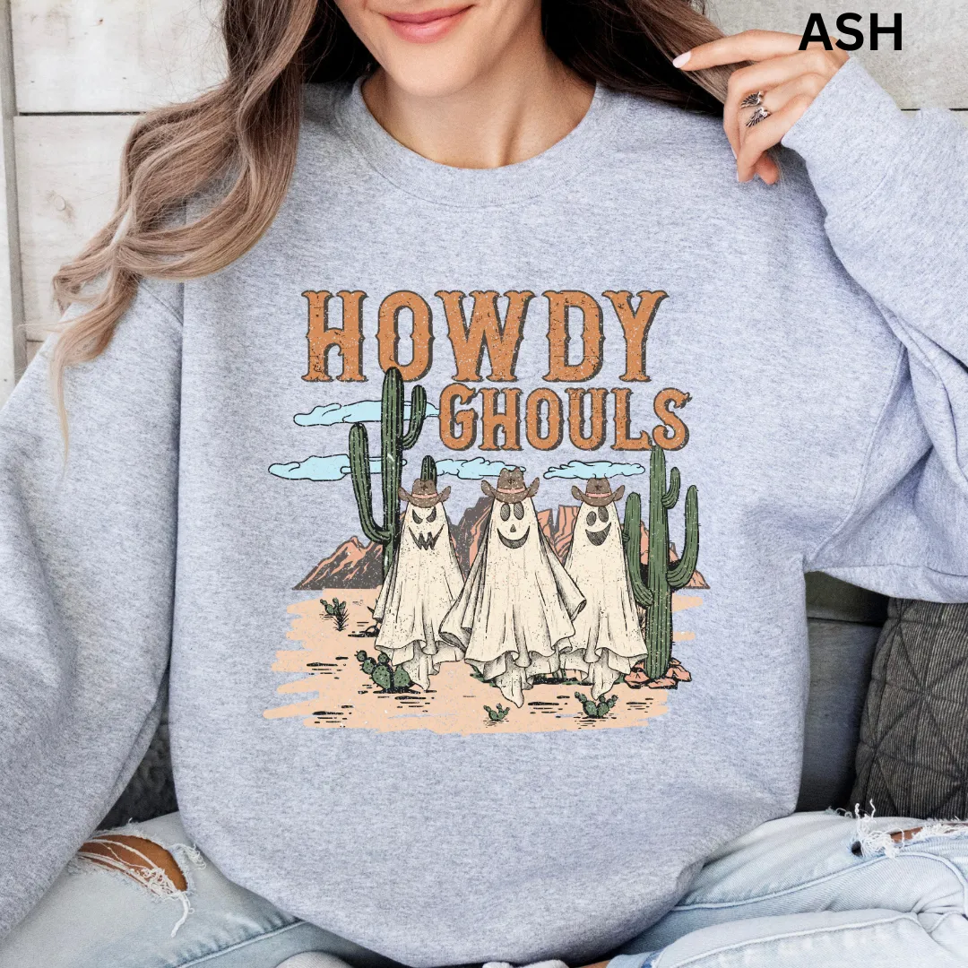 HOWDY GHOULS SWEATSHIRT