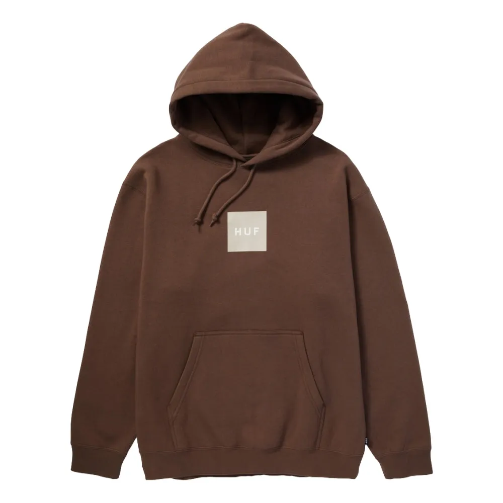 HUF HUF SET BOX P/O HOODIE-DARK BROWN