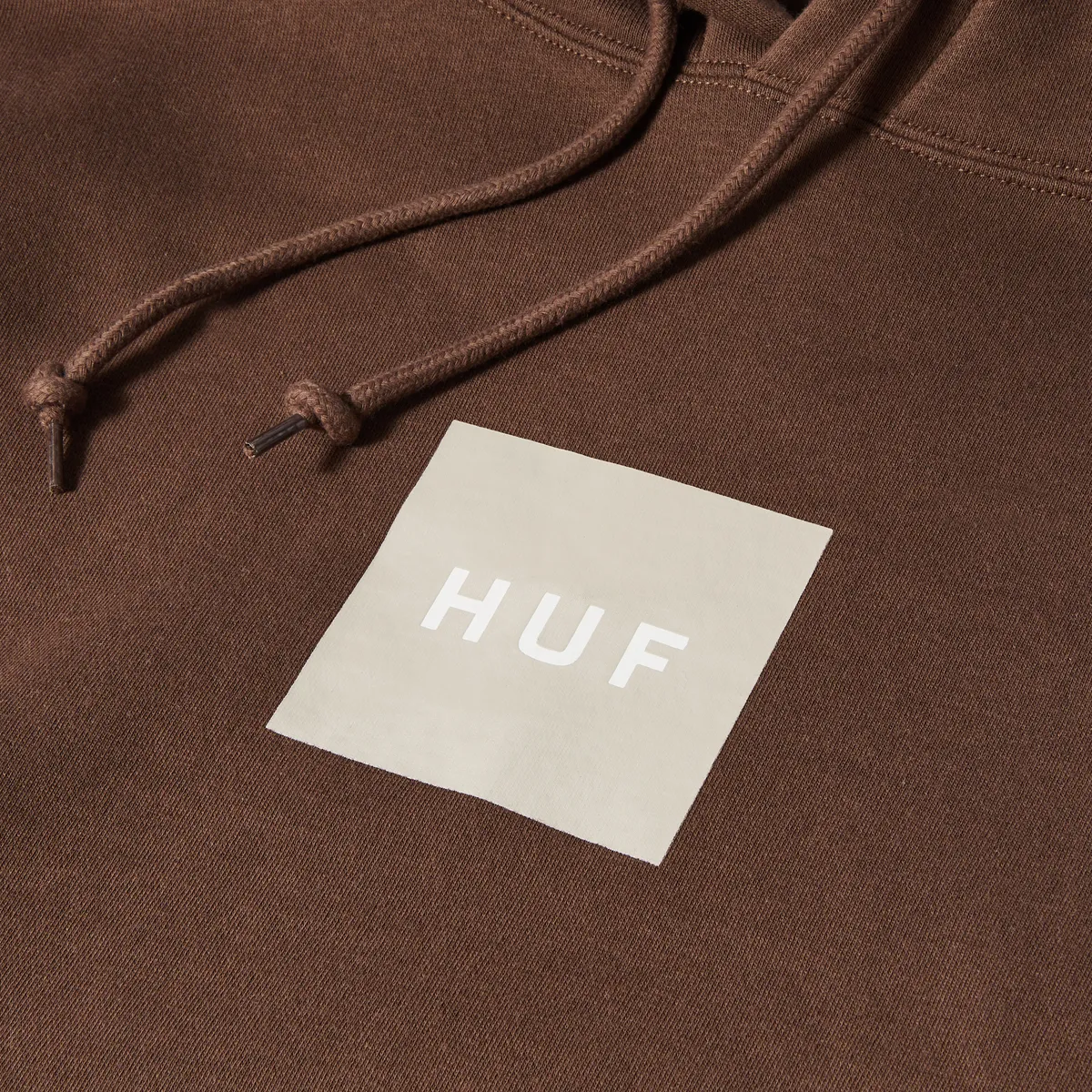 HUF HUF SET BOX P/O HOODIE-DARK BROWN