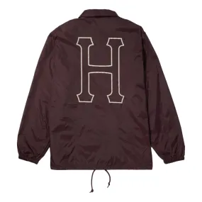 HUF HUF SET H COACHES JACKET-EGGPLANT