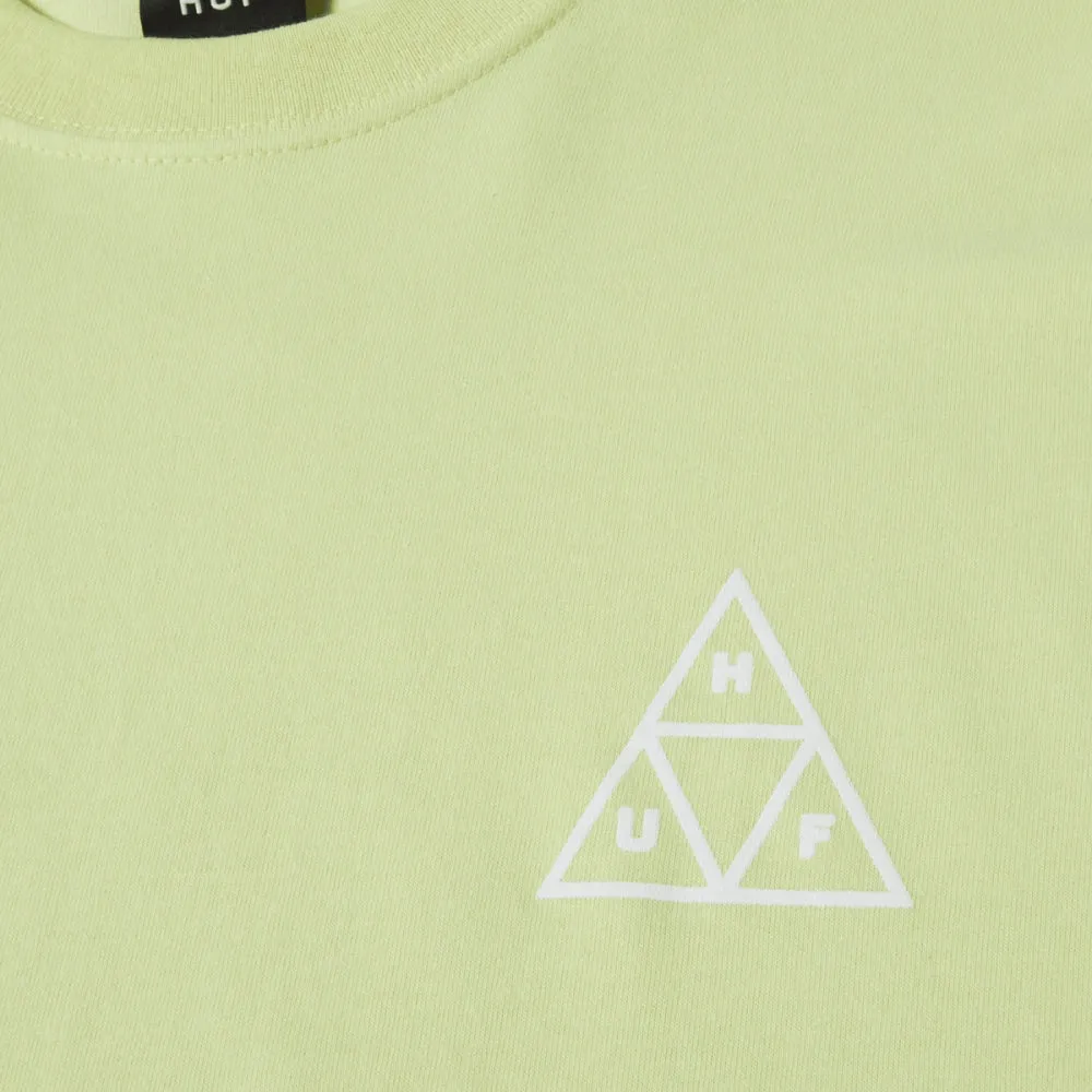 HUF HUF SET TT L/S TEE-LIME