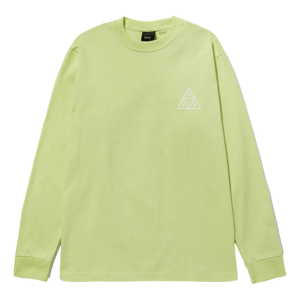 HUF HUF SET TT L/S TEE-LIME