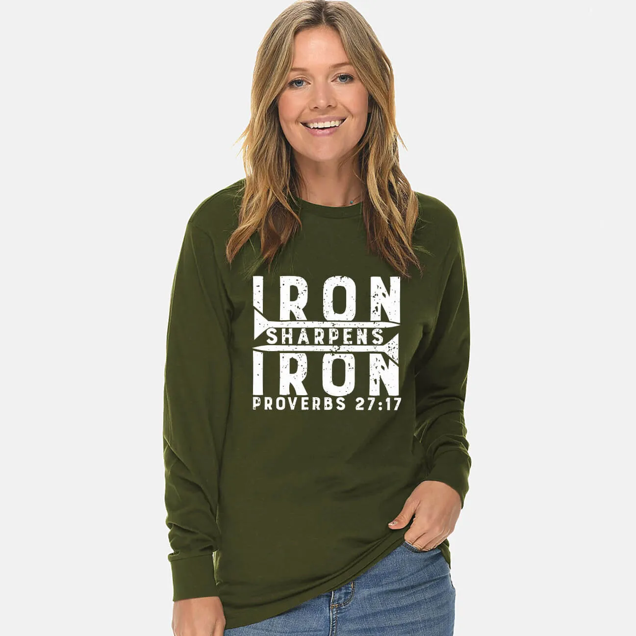 Iron Sharpens Iron Unisex Long Sleeve T Shirt