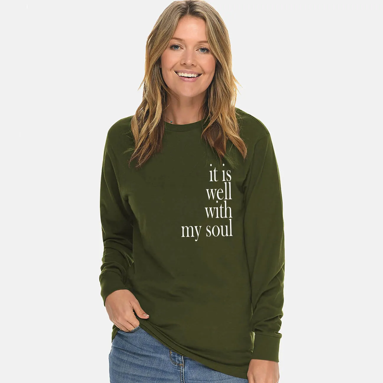 It Is Well With My Soul Unisex Long Sleeve T Shirt