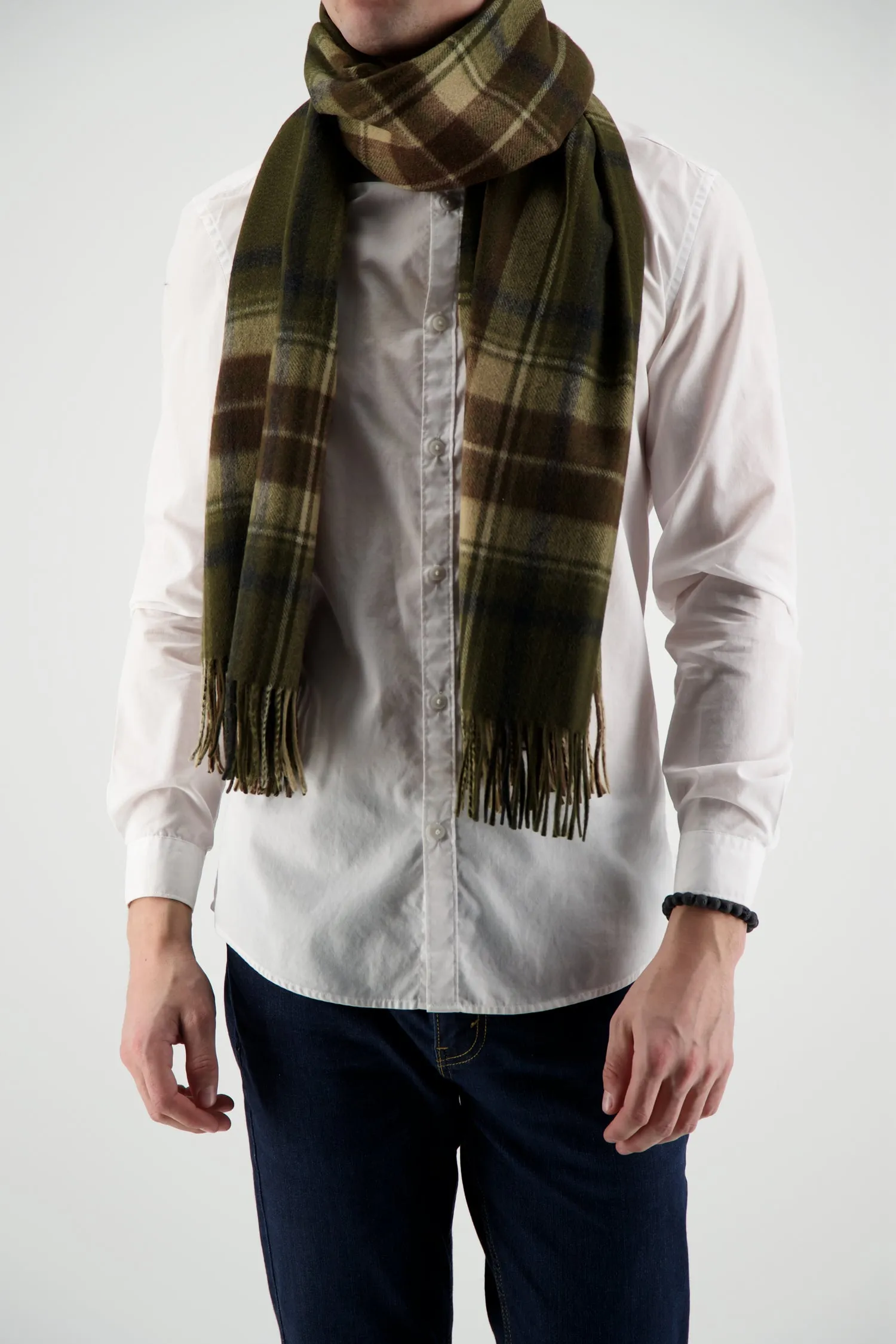 Joshua Ellis Brown Pattern Scarf