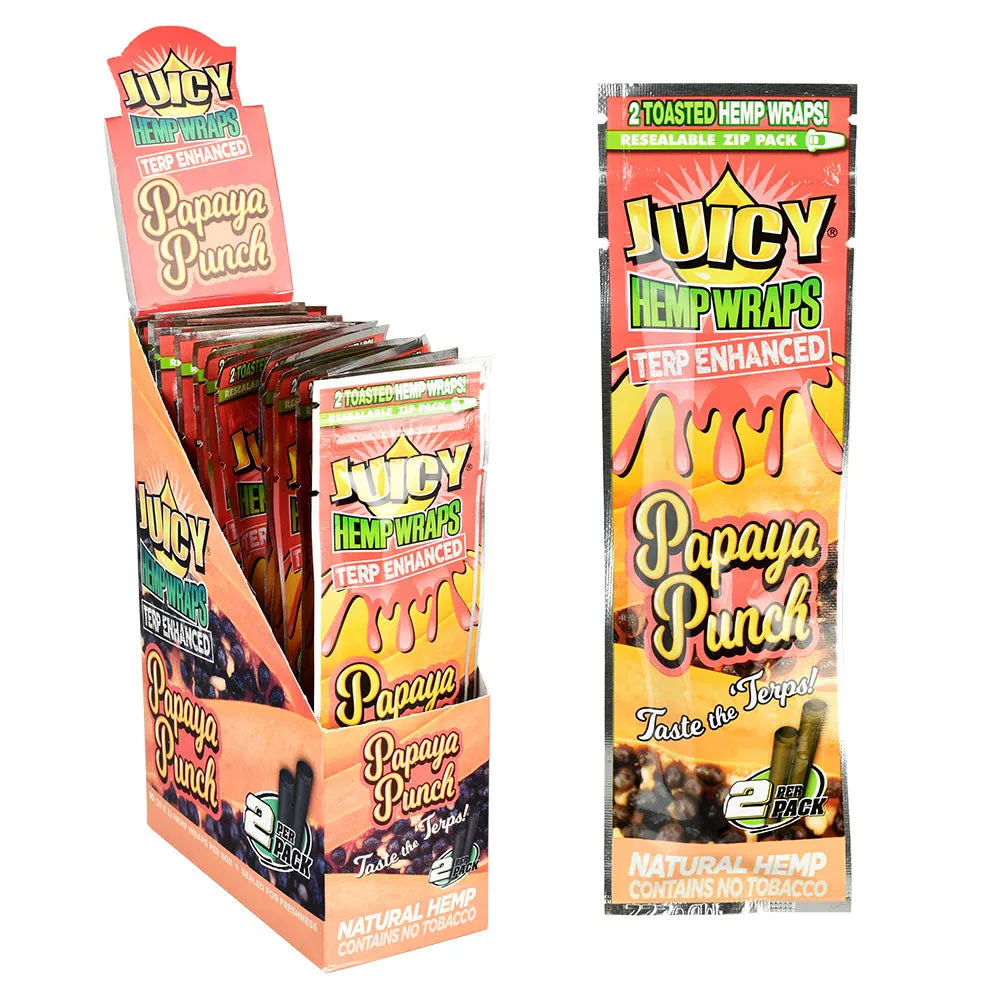 Juicy Terp Enhanced Hemp Wraps