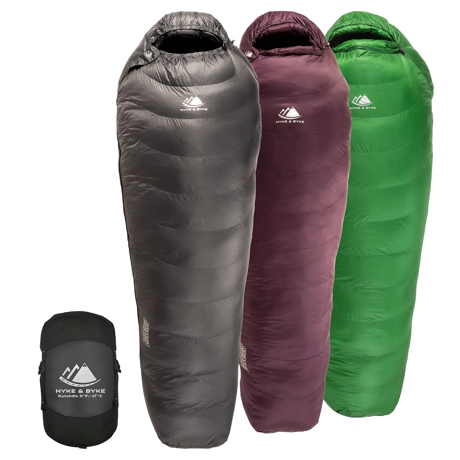 Katahdin 0°F 625 Fill Power Hydrophobic Sleeping Bag with Advanced Synthetic