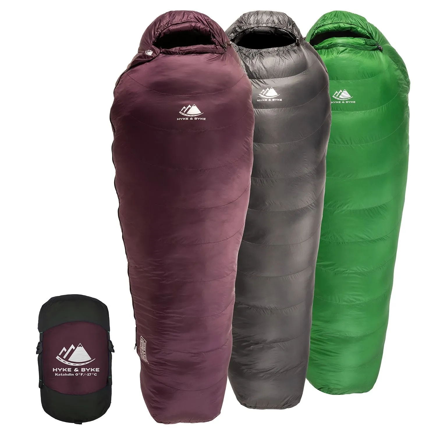 Katahdin 0°F 625 Fill Power Hydrophobic Sleeping Bag with Advanced Synthetic