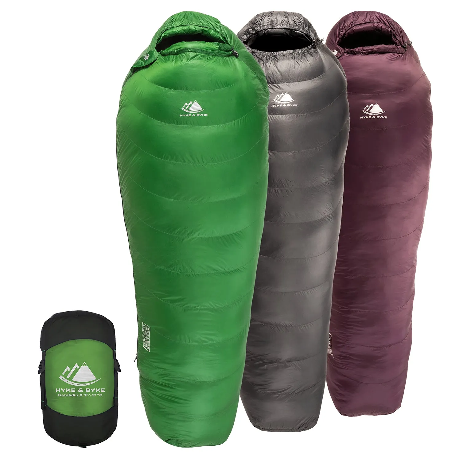 Katahdin 0°F 625 Fill Power Hydrophobic Sleeping Bag with Advanced Synthetic