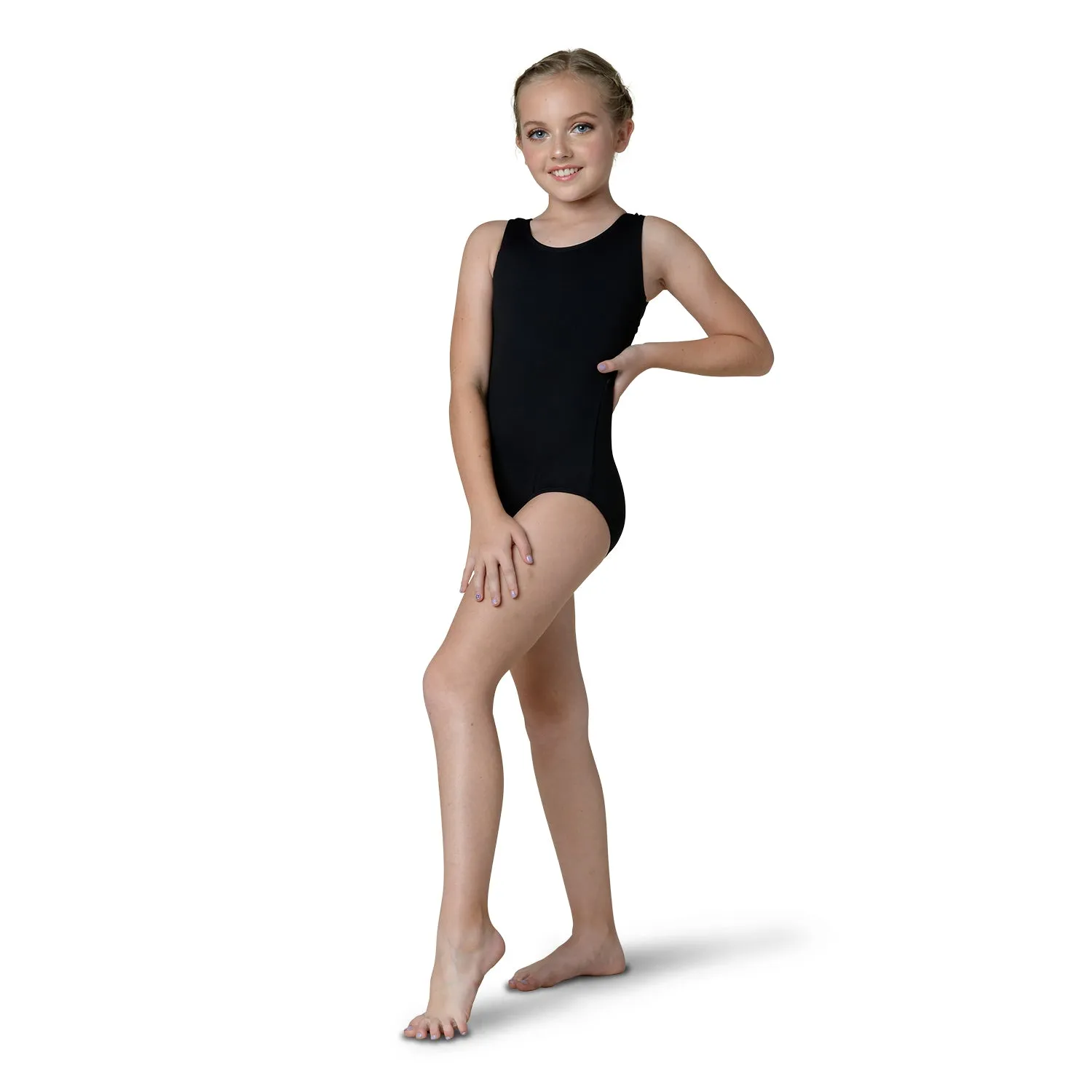 Kids Darby Infinity Lace Back Leotard