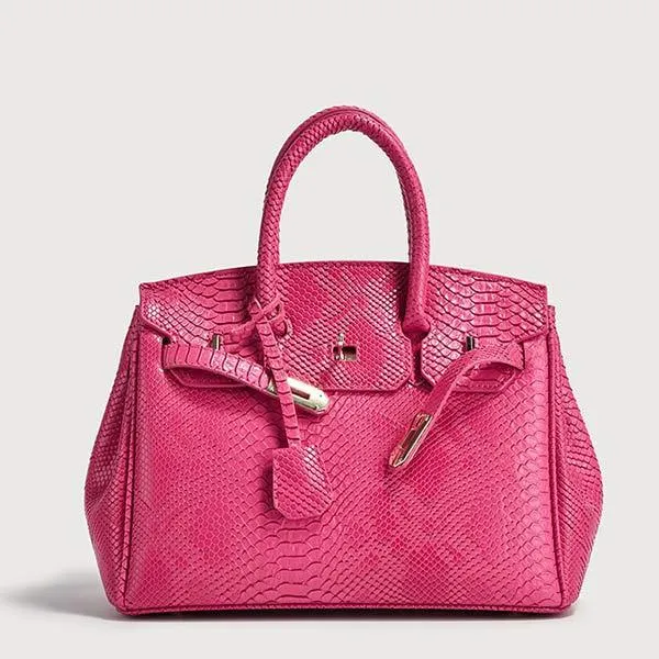 Large Capacity Snakeskin Pattern Tote Bag 20128852C