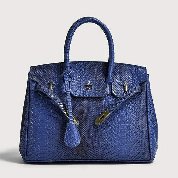 Large Capacity Snakeskin Pattern Tote Bag 20128852C