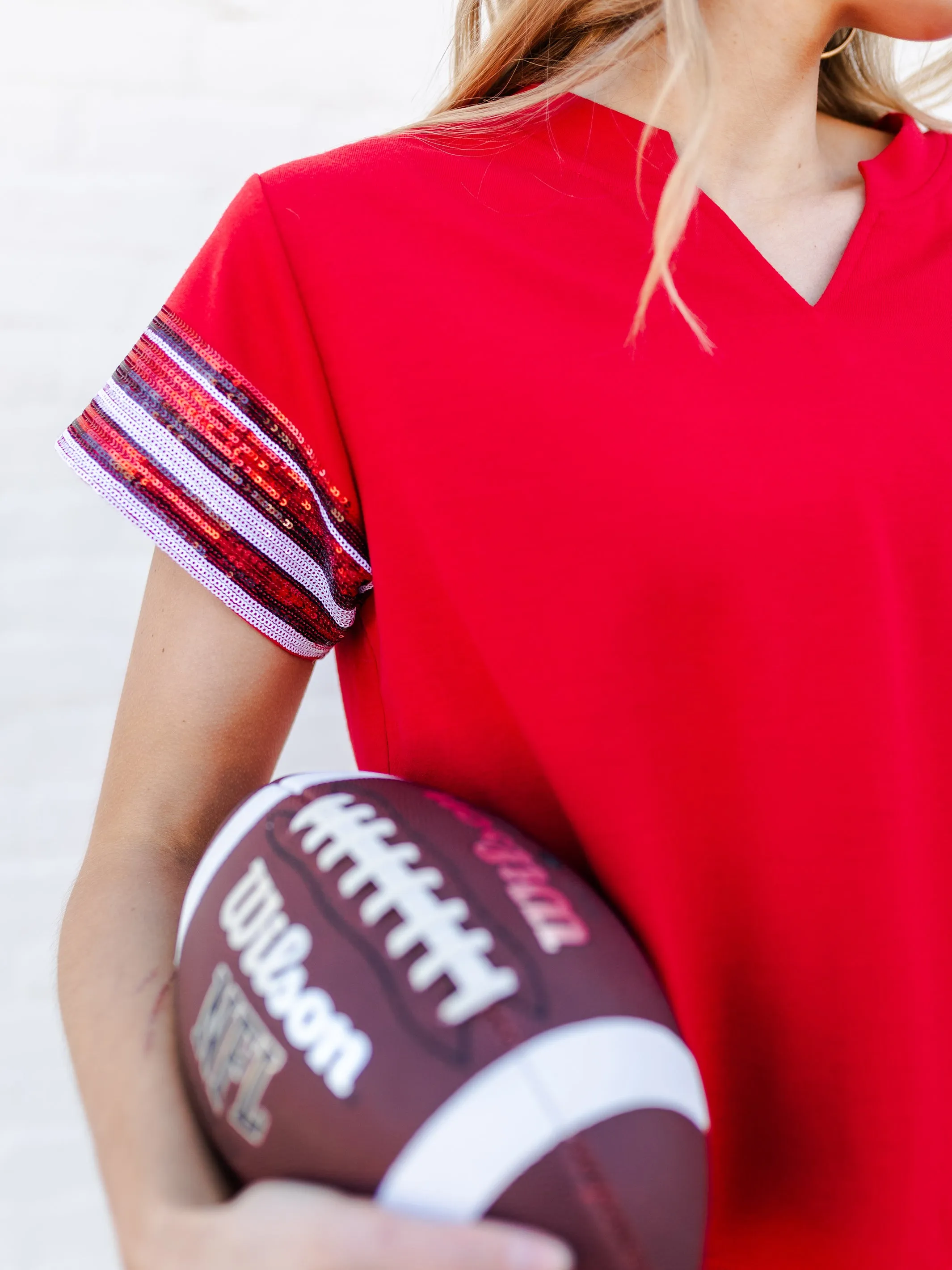 Lauren Top | Red   Black