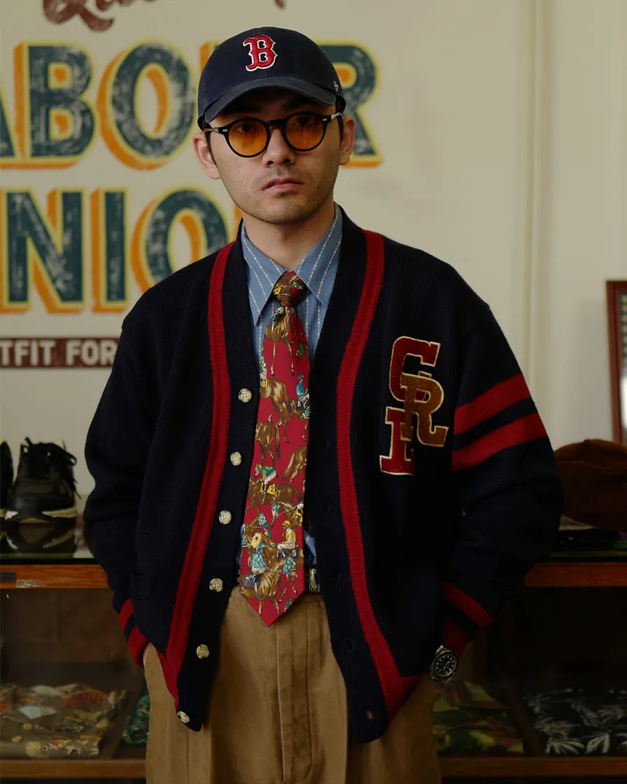 Letterman Wool Cardigan