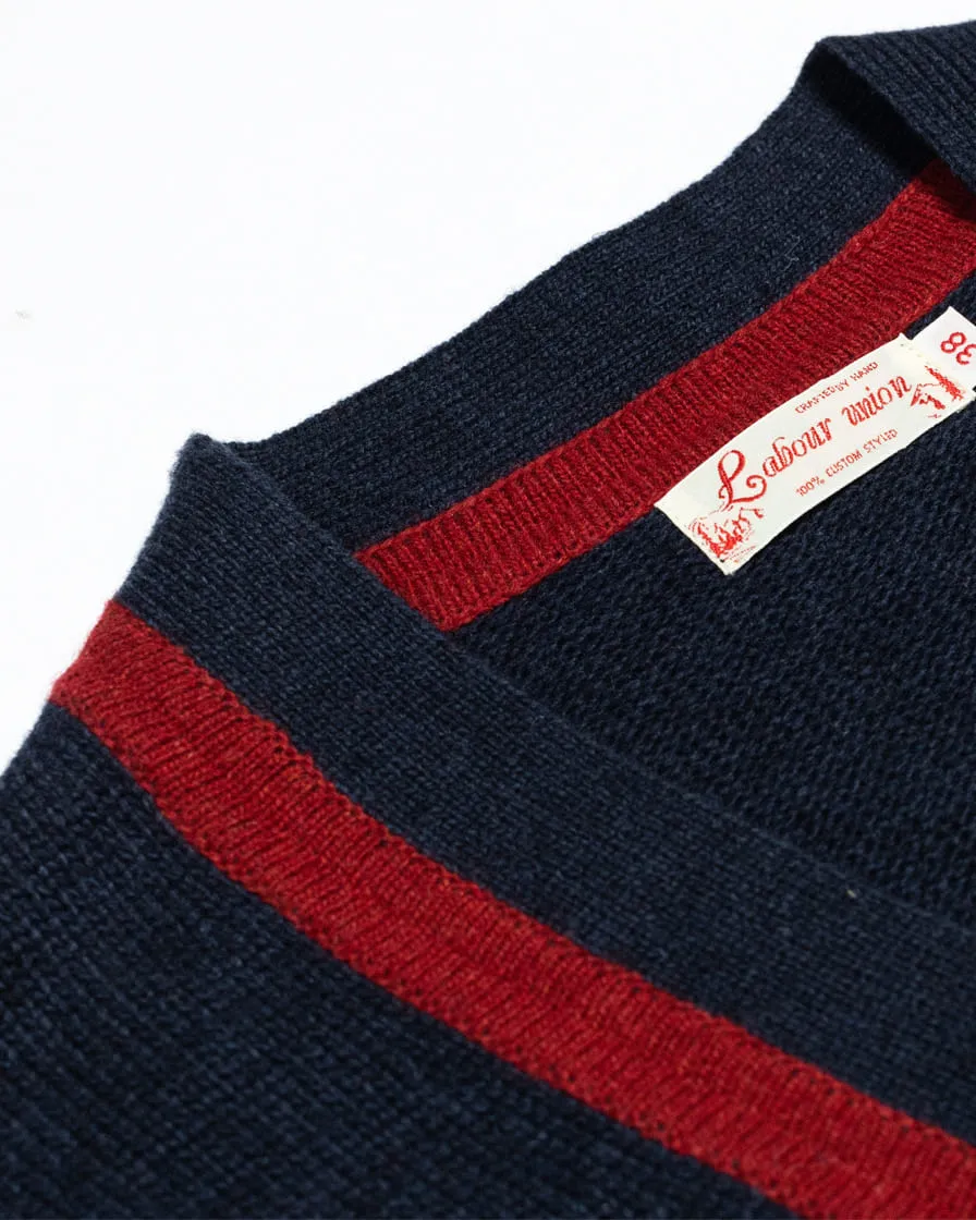 Letterman Wool Cardigan