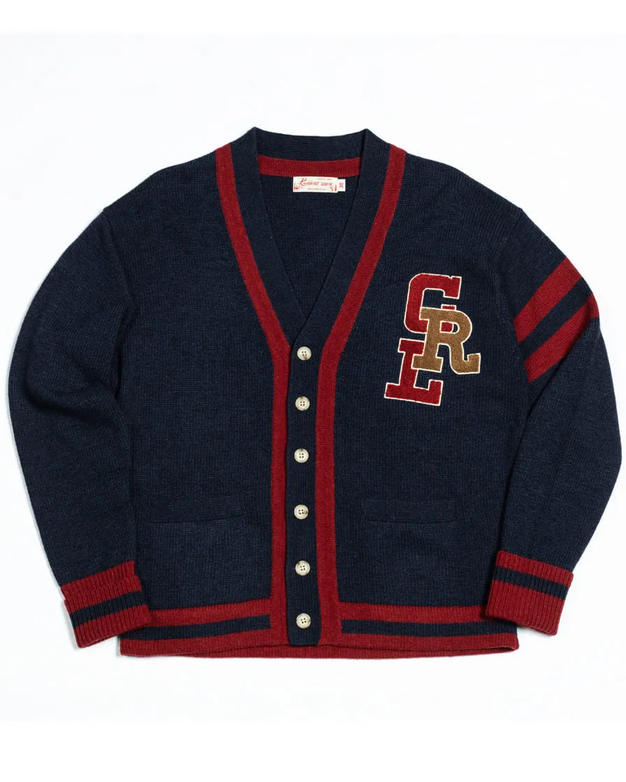 Letterman Wool Cardigan