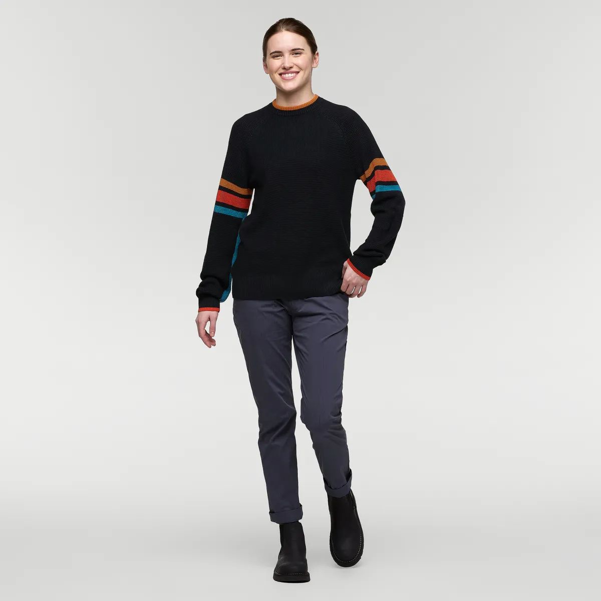 Libre Waffle Crew Sweater - Women's