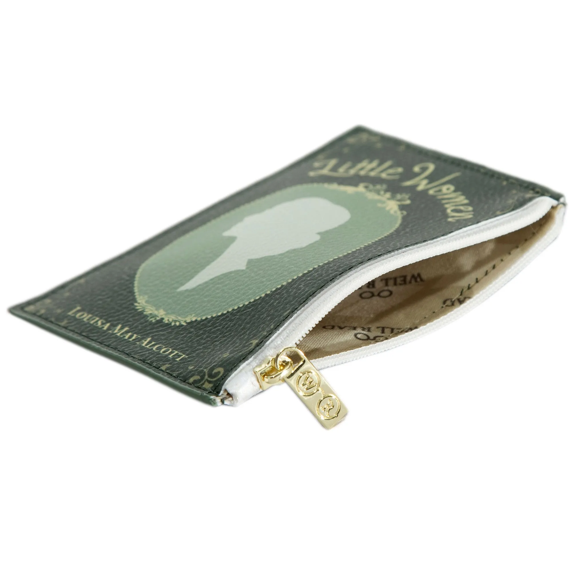 Little Women Green Book Coin Purse Wallet