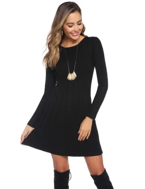 Long Sleeve Turtleneck Dress