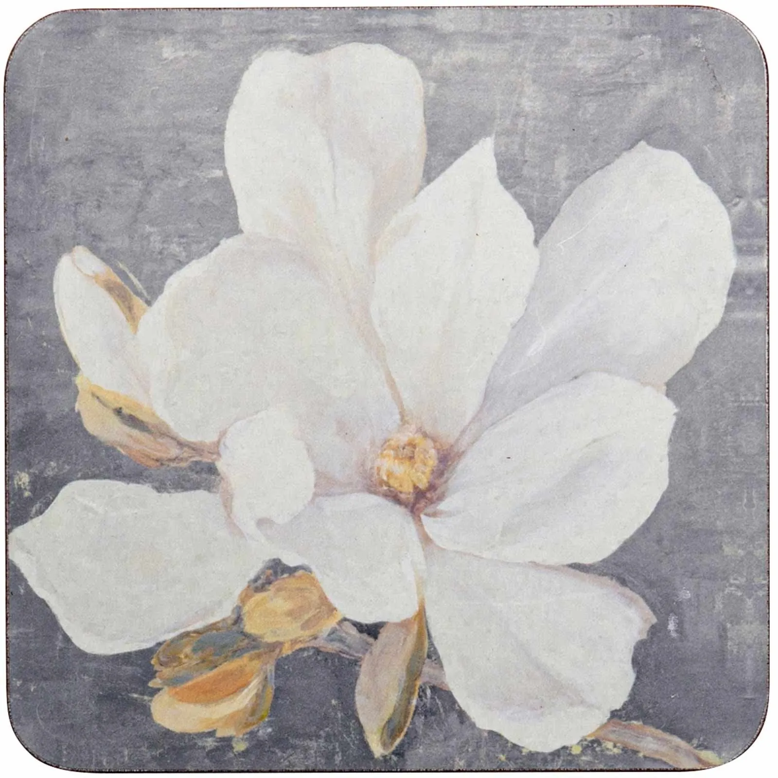 Magnolia Square Art Coasters - Set of 4