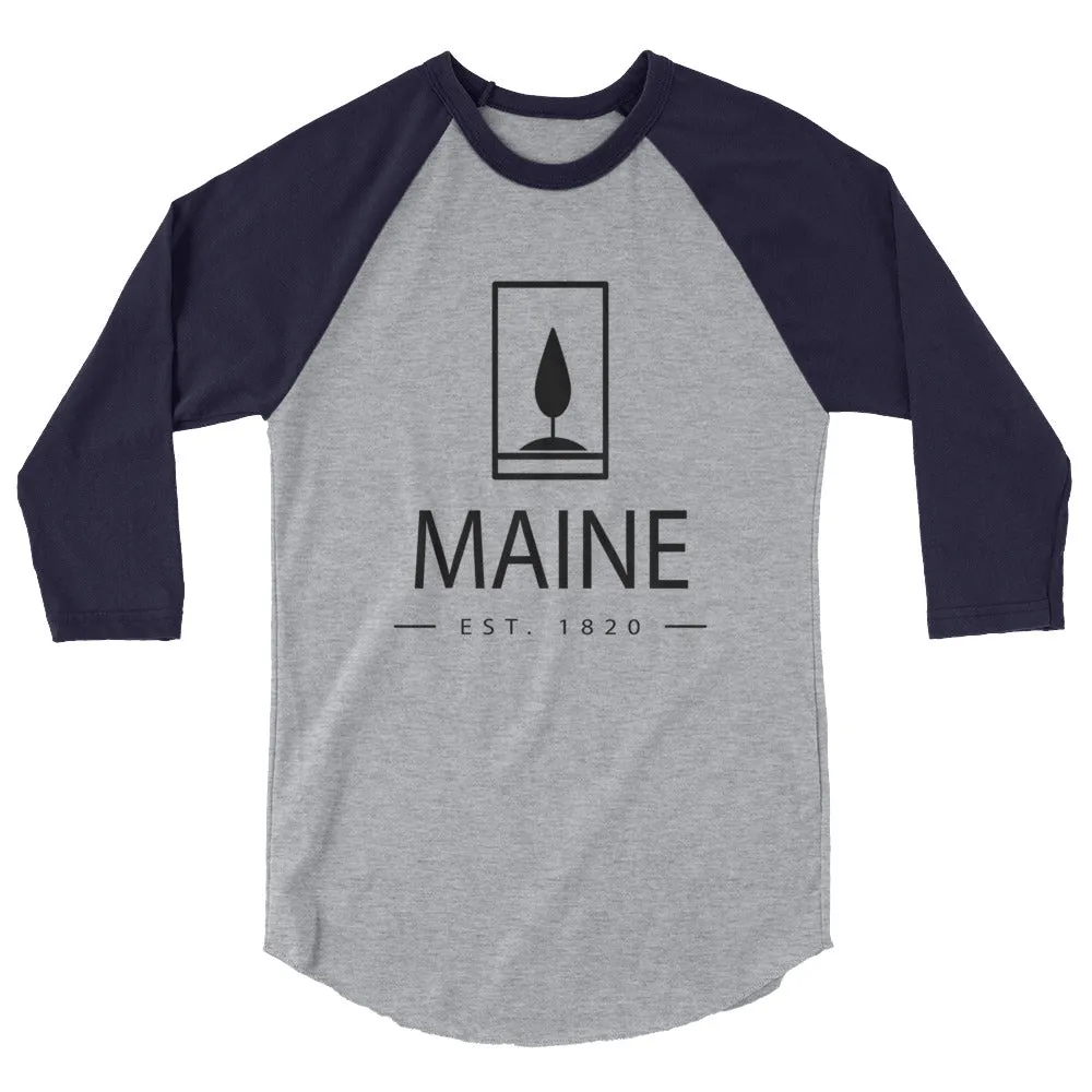 Maine - 3/4 Sleeve Raglan Shirt - Established