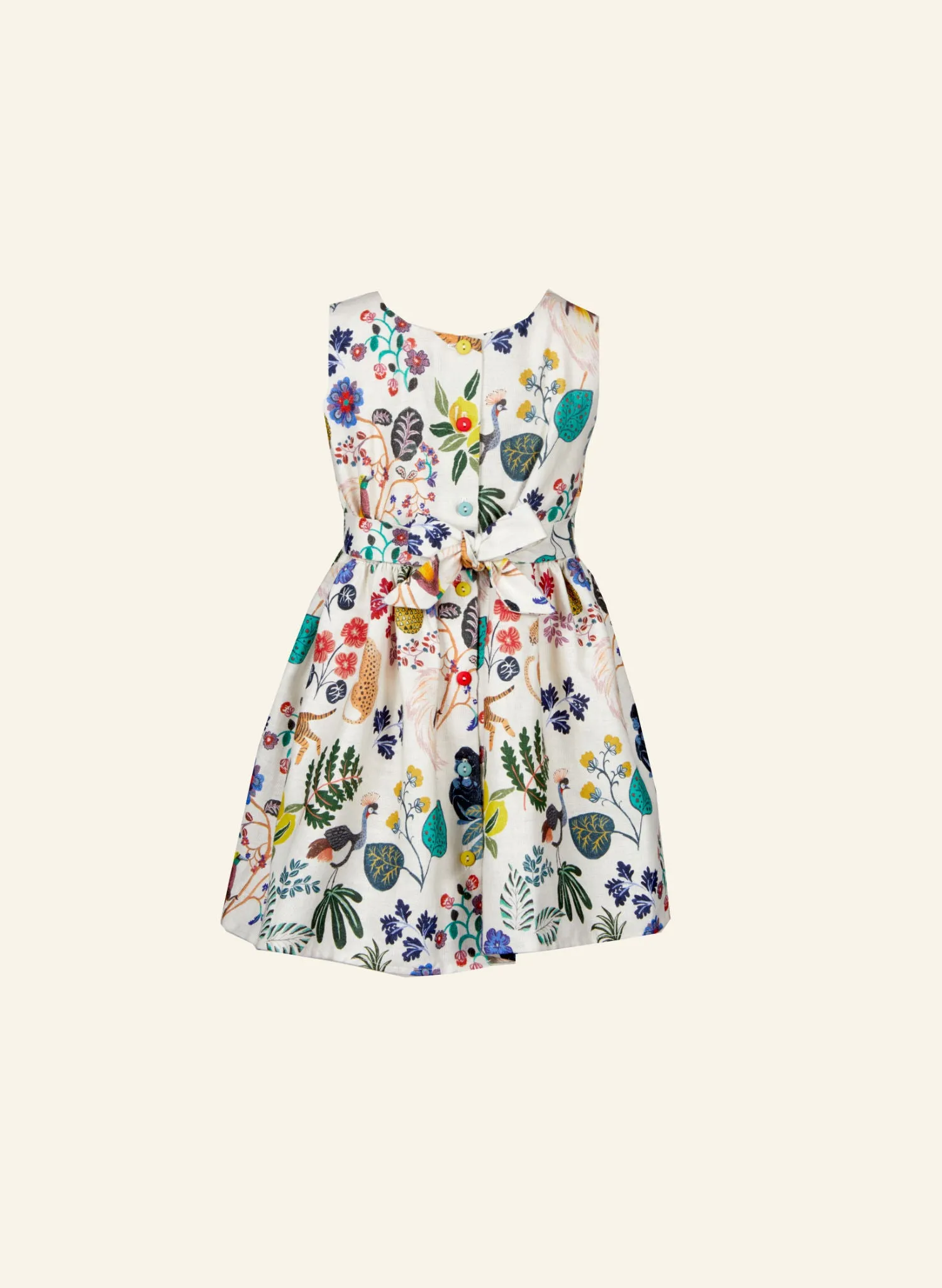 Martha Children's Dress - Paradise Garden