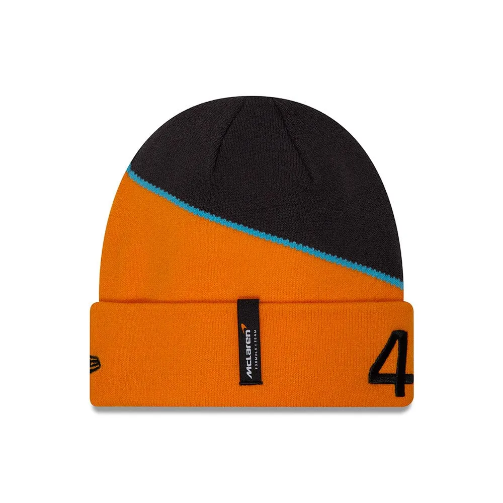 McLaren Racing F1 New Era Lando Norris Team Cuff Beanie