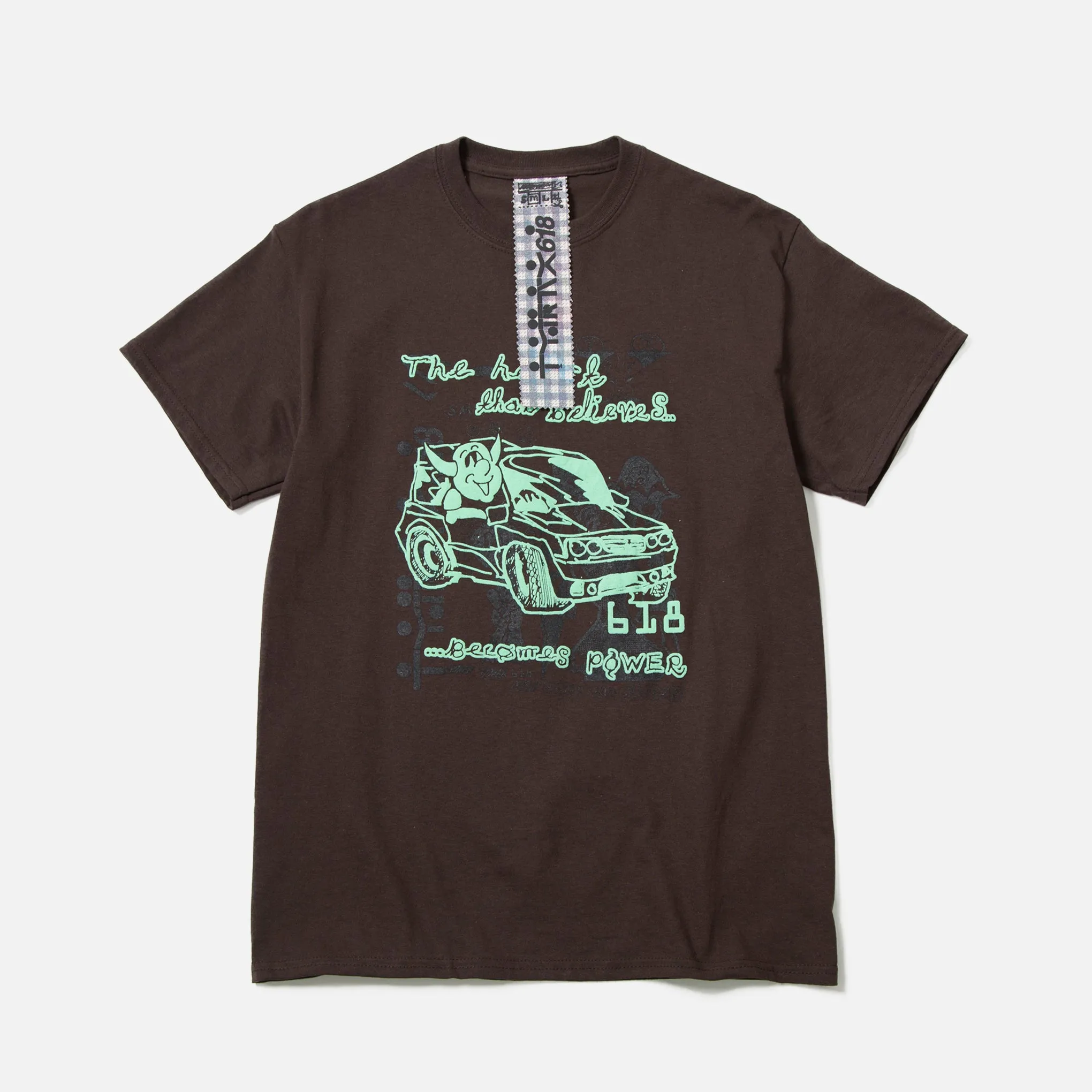 Megamix Driving T-shirt - Chocolate