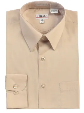 Men's Long Sleeve Shirt, Khaki