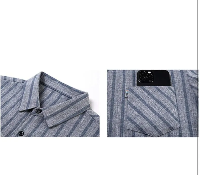 Men's Shirt Striped Full Sleeve Shirt