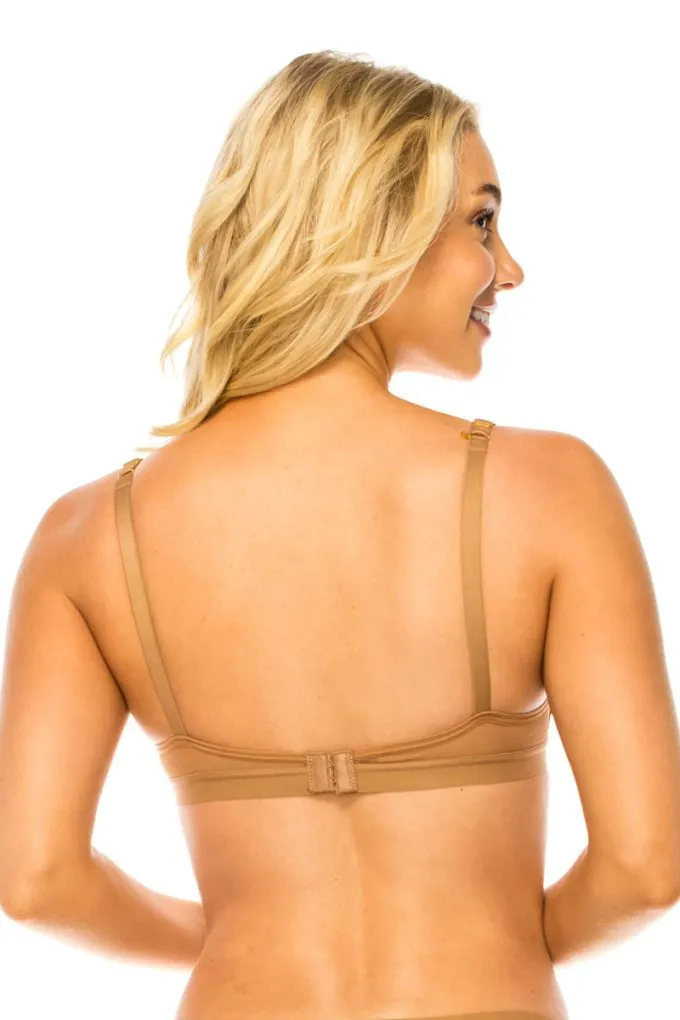 Mesh Band No Wire  Bra