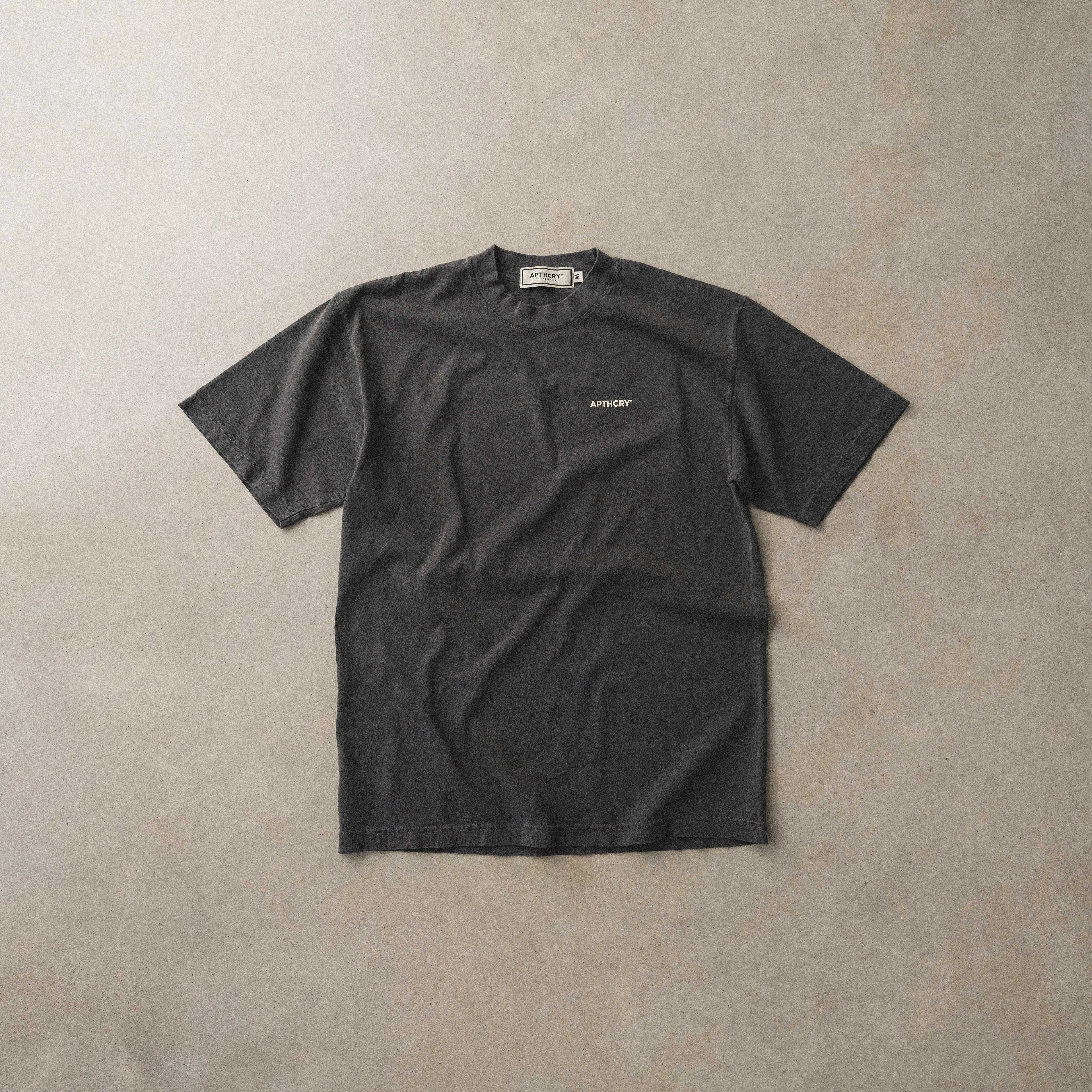 Micro Logo Tee - Vintage Black