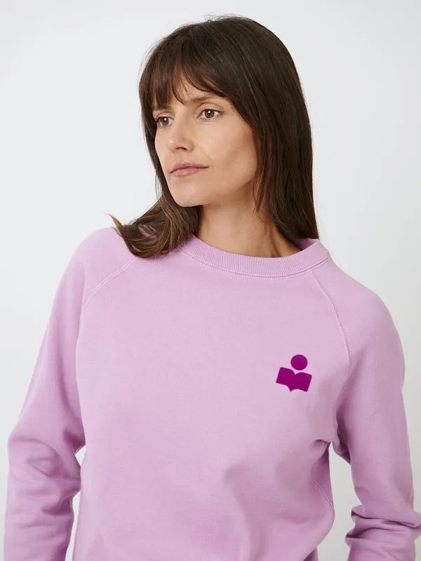 Milla Sweat Shirt in Lilac/Purple