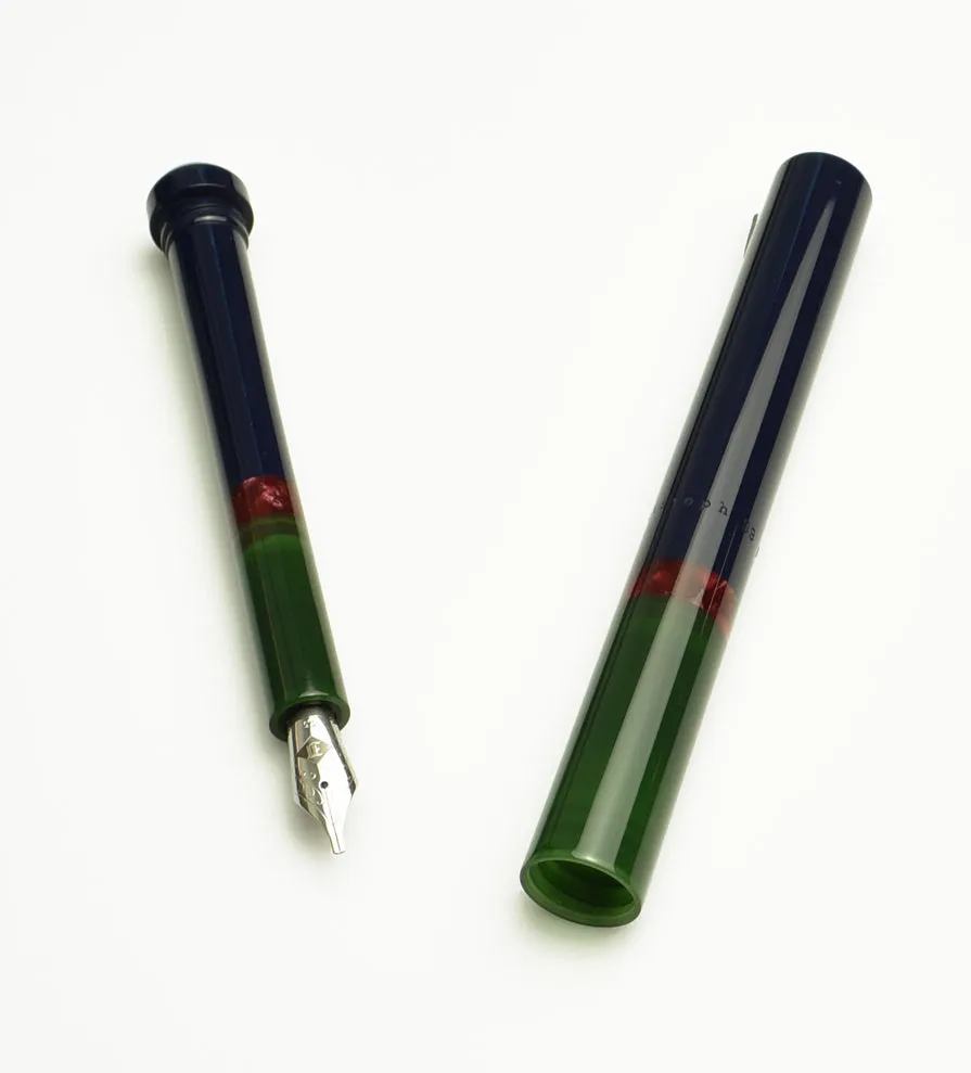 Model 33 Abditus  FP - Navy Vintage Green Cranberry