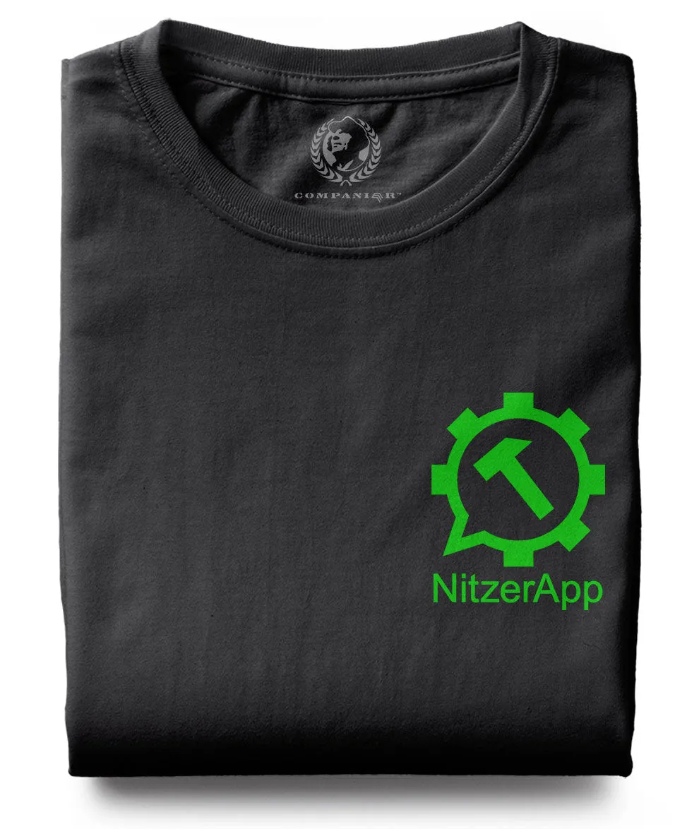 Nitzer App ― T-Shirt - Schwarz