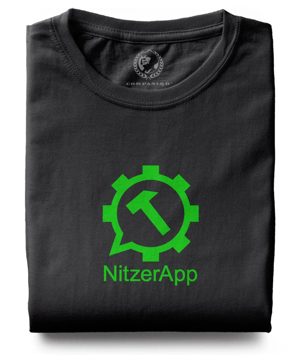 Nitzer App ― T-Shirt - Schwarz