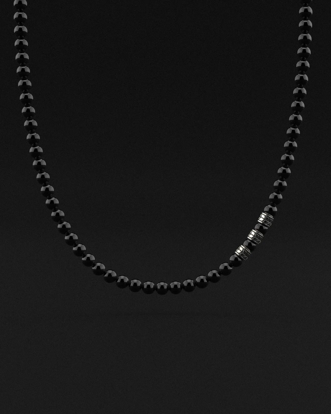 Onyx Necklace 8mm | Royale