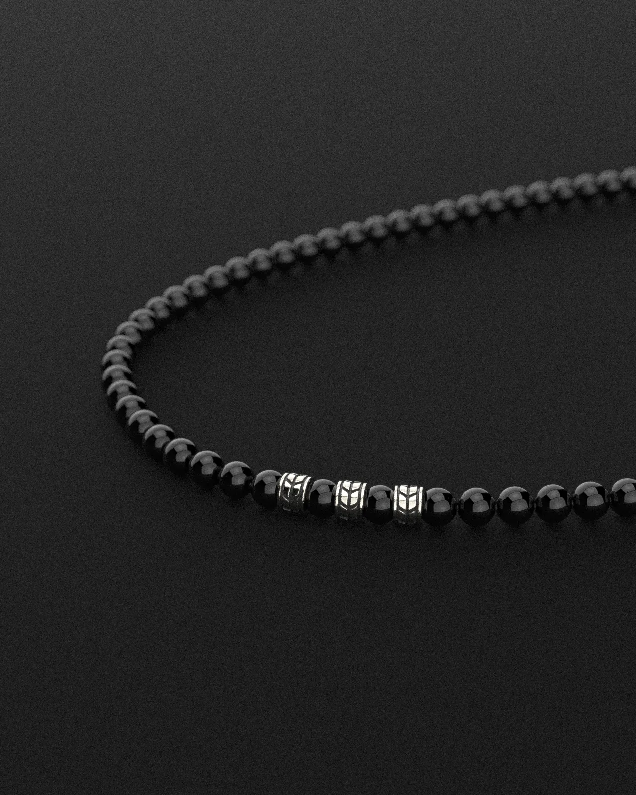 Onyx Necklace 8mm | Royale