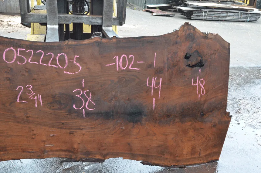 Oregon Black Walnut Slab 052220-05