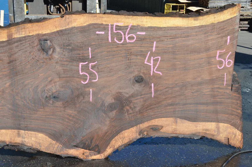 Oregon Black Walnut Slab 070820-11